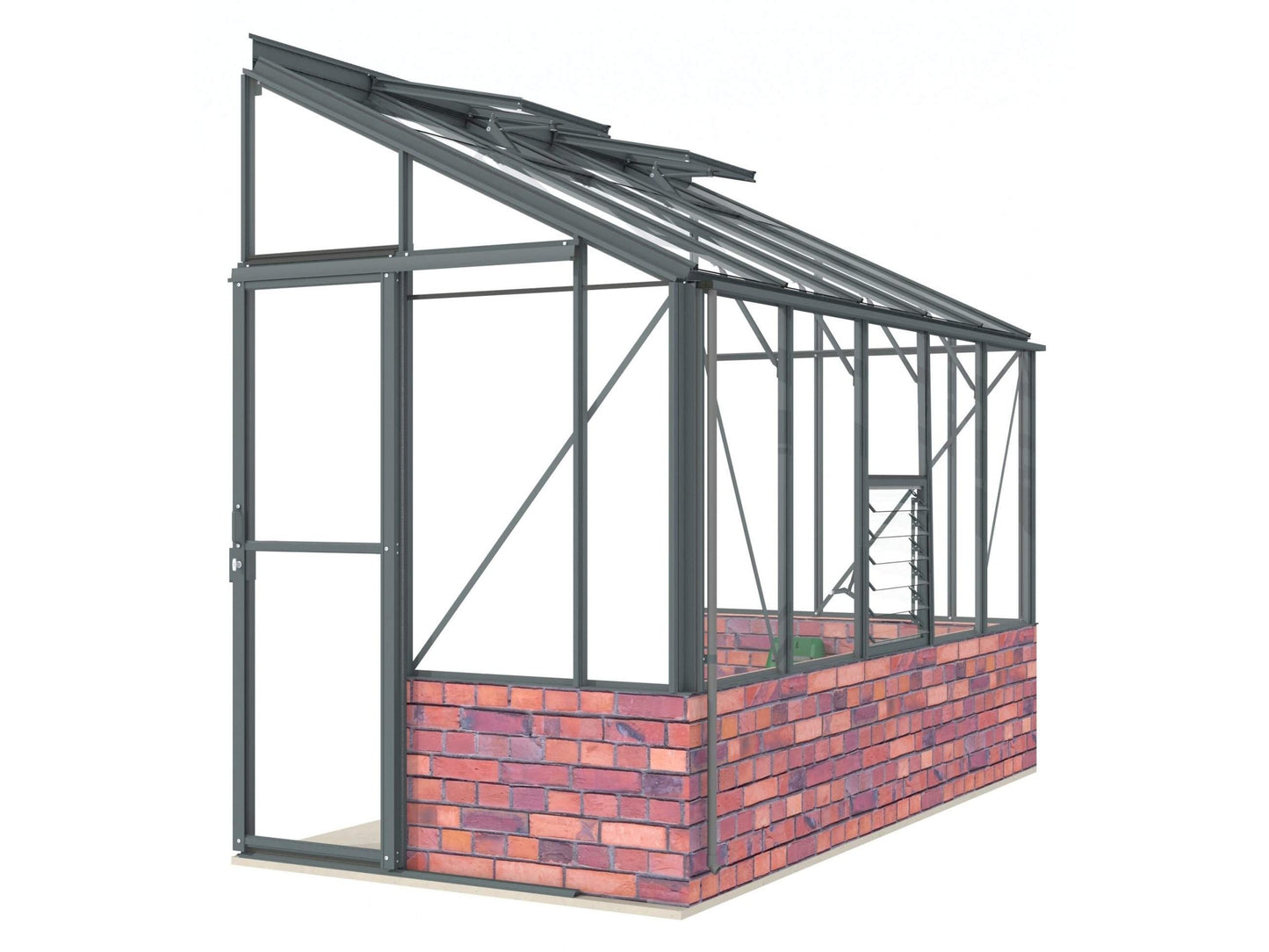 Robinsons 5ft wide LEAN-TO Dwarf Wall