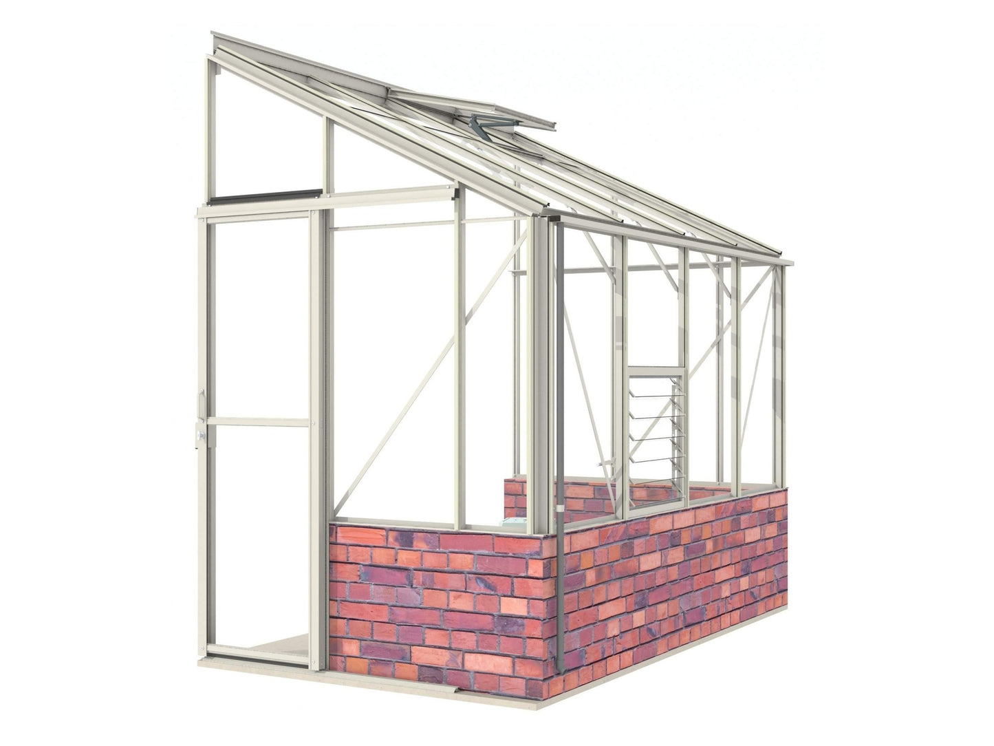 Robinsons 5ft wide LEAN-TO Dwarf Wall