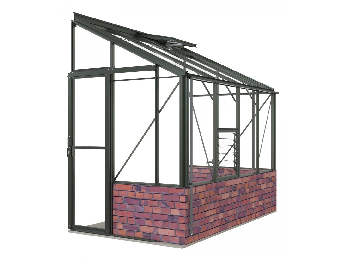 Robinsons 5ft wide LEAN-TO Dwarf Wall