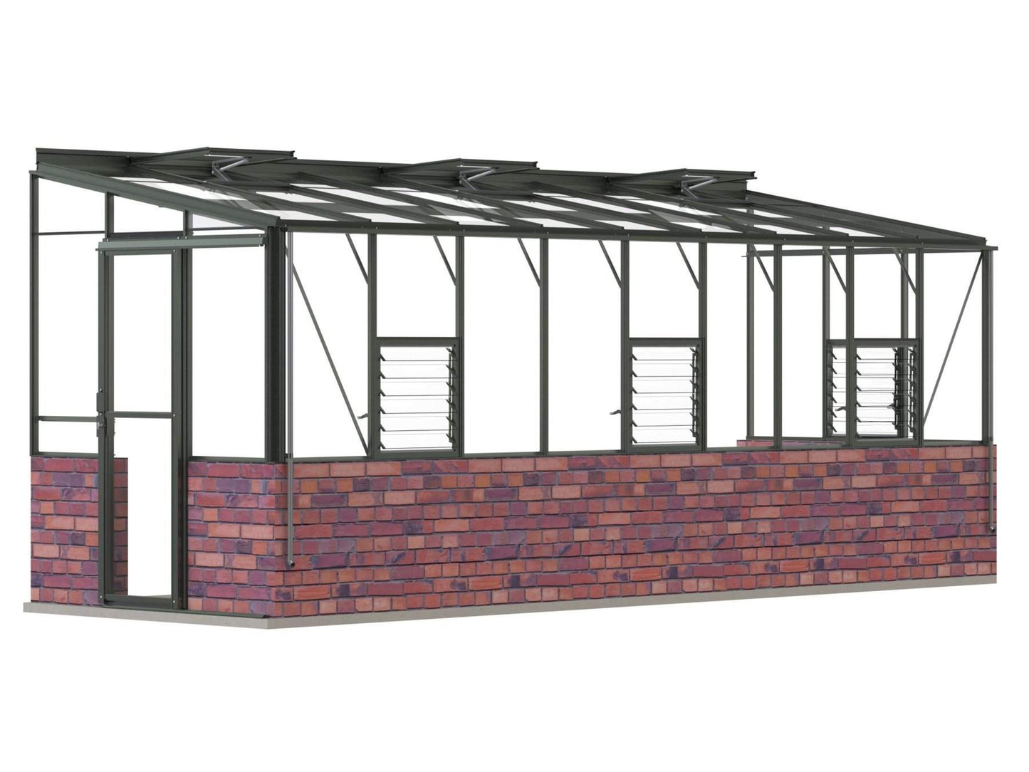 Robinsons 6ft wide LEAN-TO Dwarf Wall