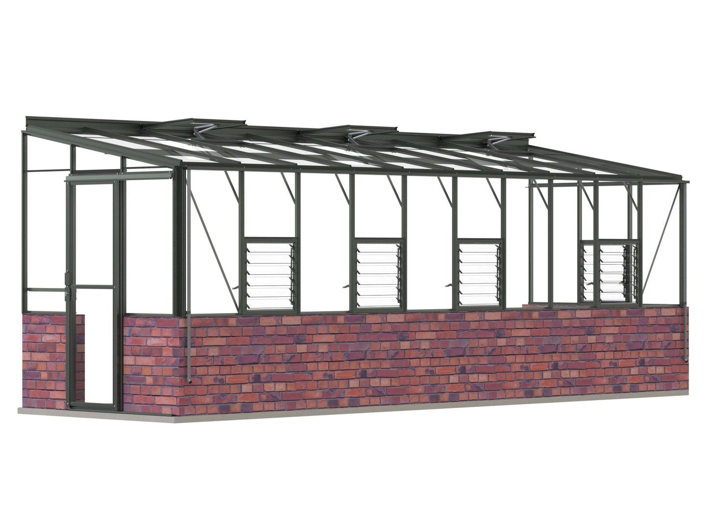 Robinsons 6ft wide LEAN-TO Dwarf Wall