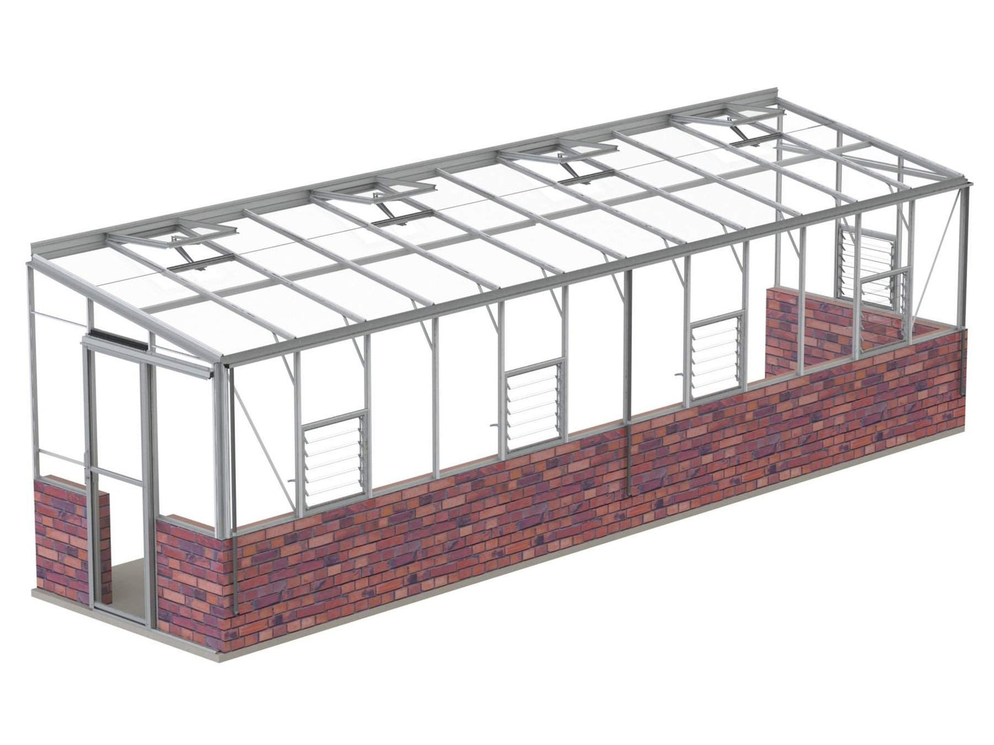 Robinsons 6ft wide LEAN-TO Dwarf Wall