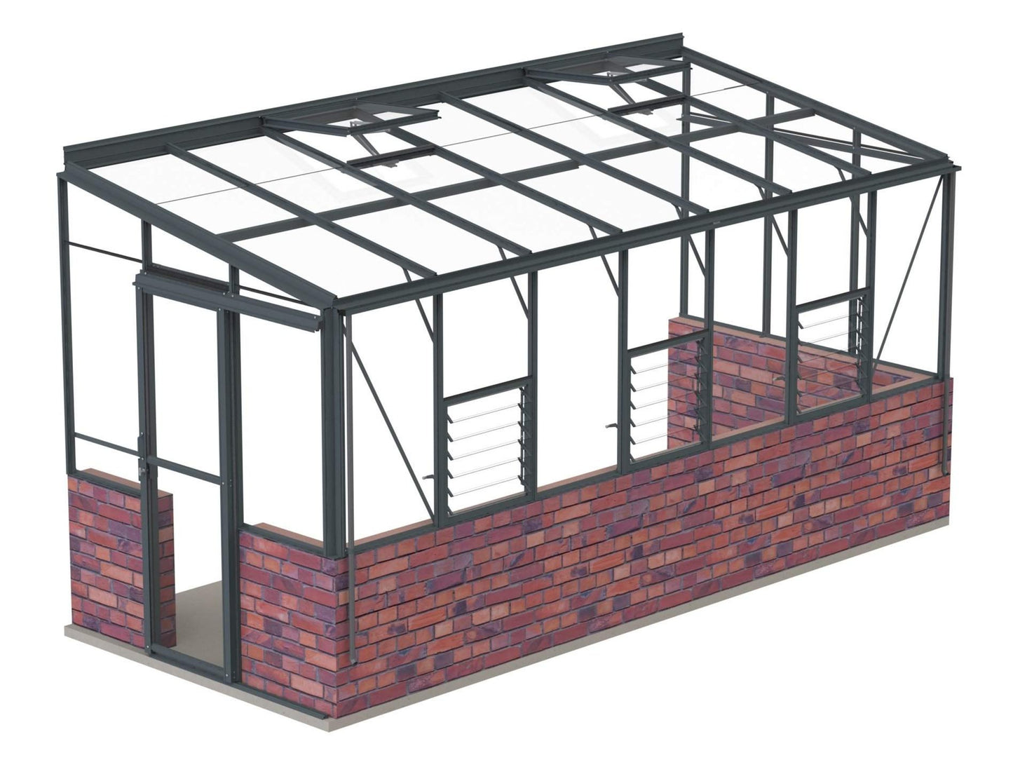 Robinsons 6ft wide LEAN-TO Dwarf Wall