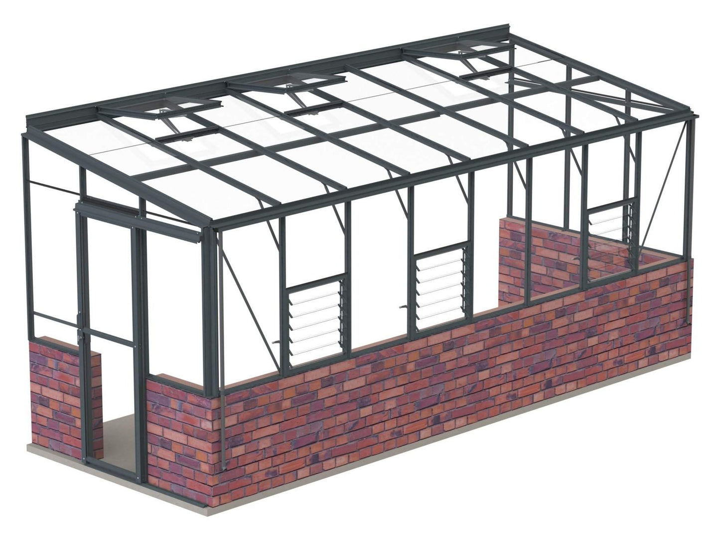 Robinsons 6ft wide LEAN-TO Dwarf Wall