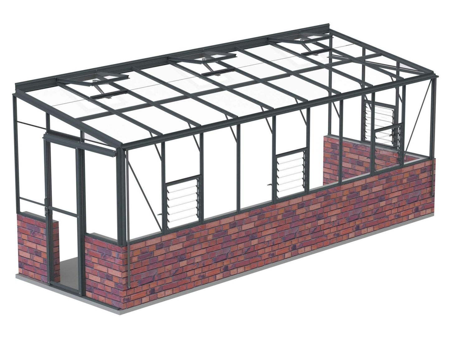 Robinsons 6ft wide LEAN-TO Dwarf Wall