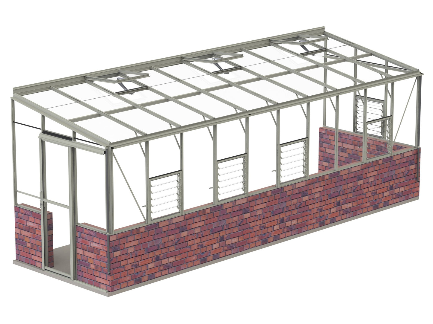 Robinsons 6ft wide LEAN-TO Dwarf Wall