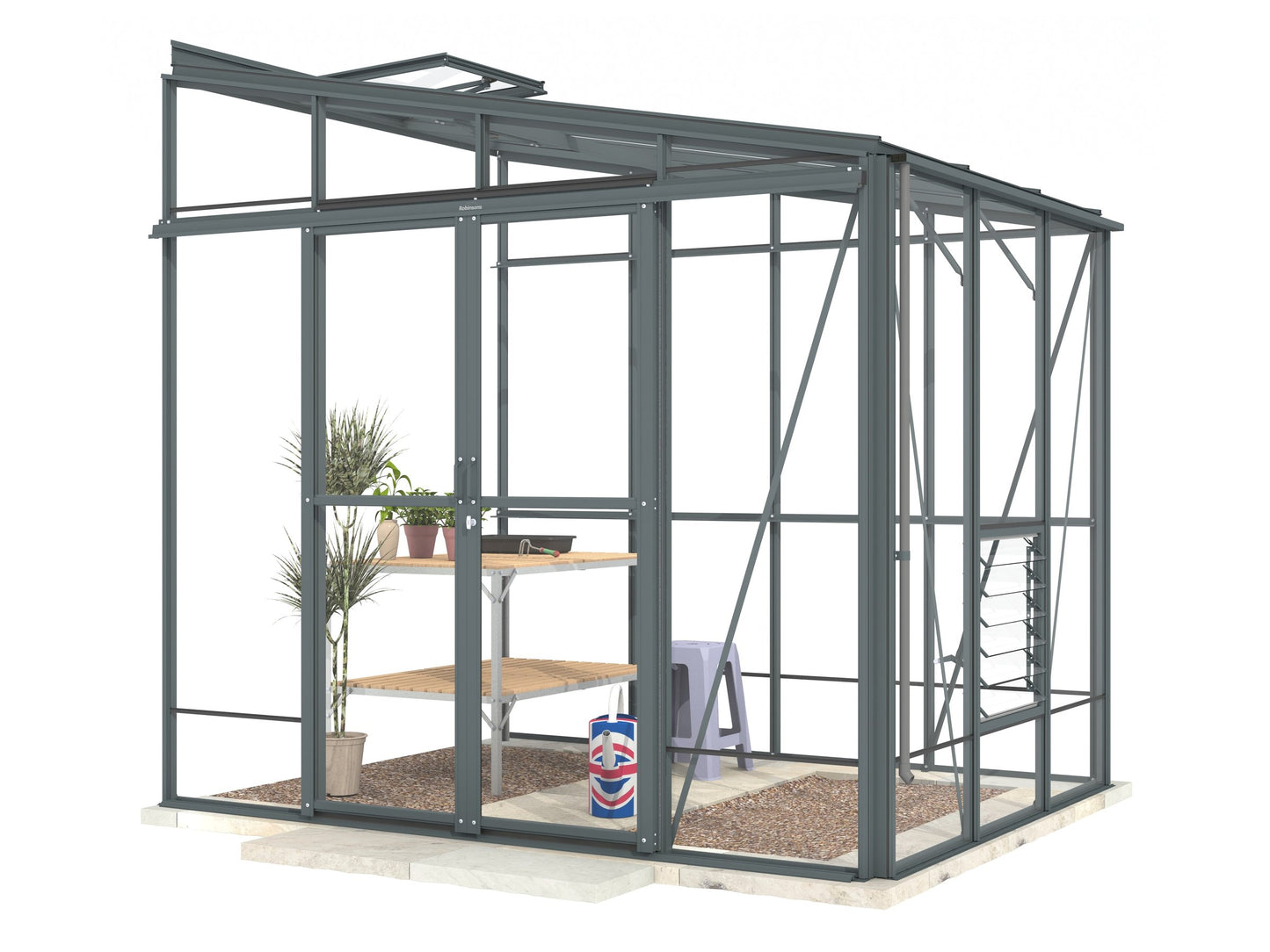 Robinsons 8ft wide LEAN-TO