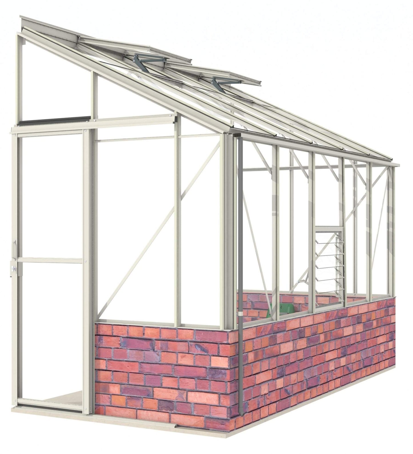 Robinsons 5ft wide LEAN-TO Dwarf Wall