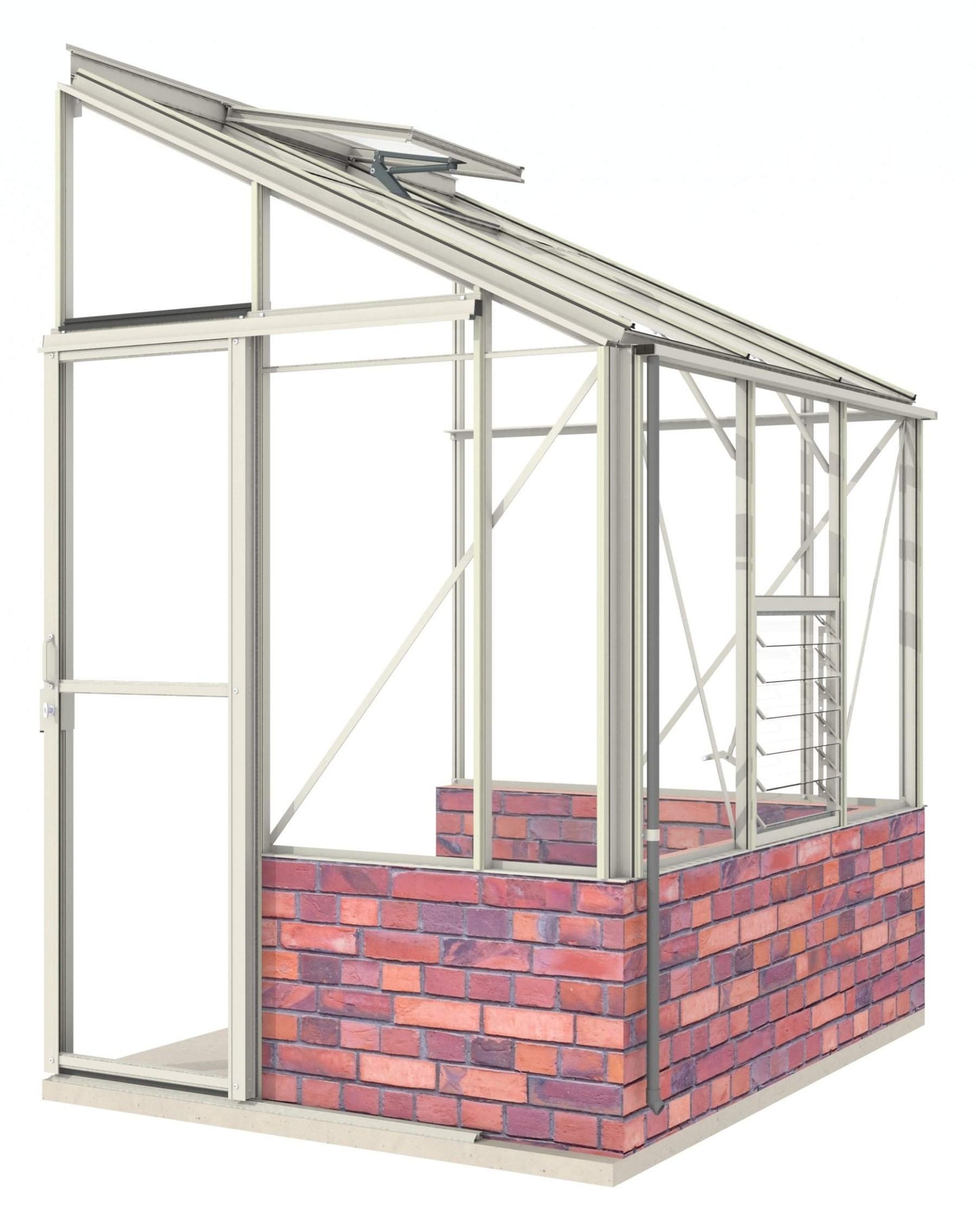 Robinsons 5ft wide LEAN-TO Dwarf Wall