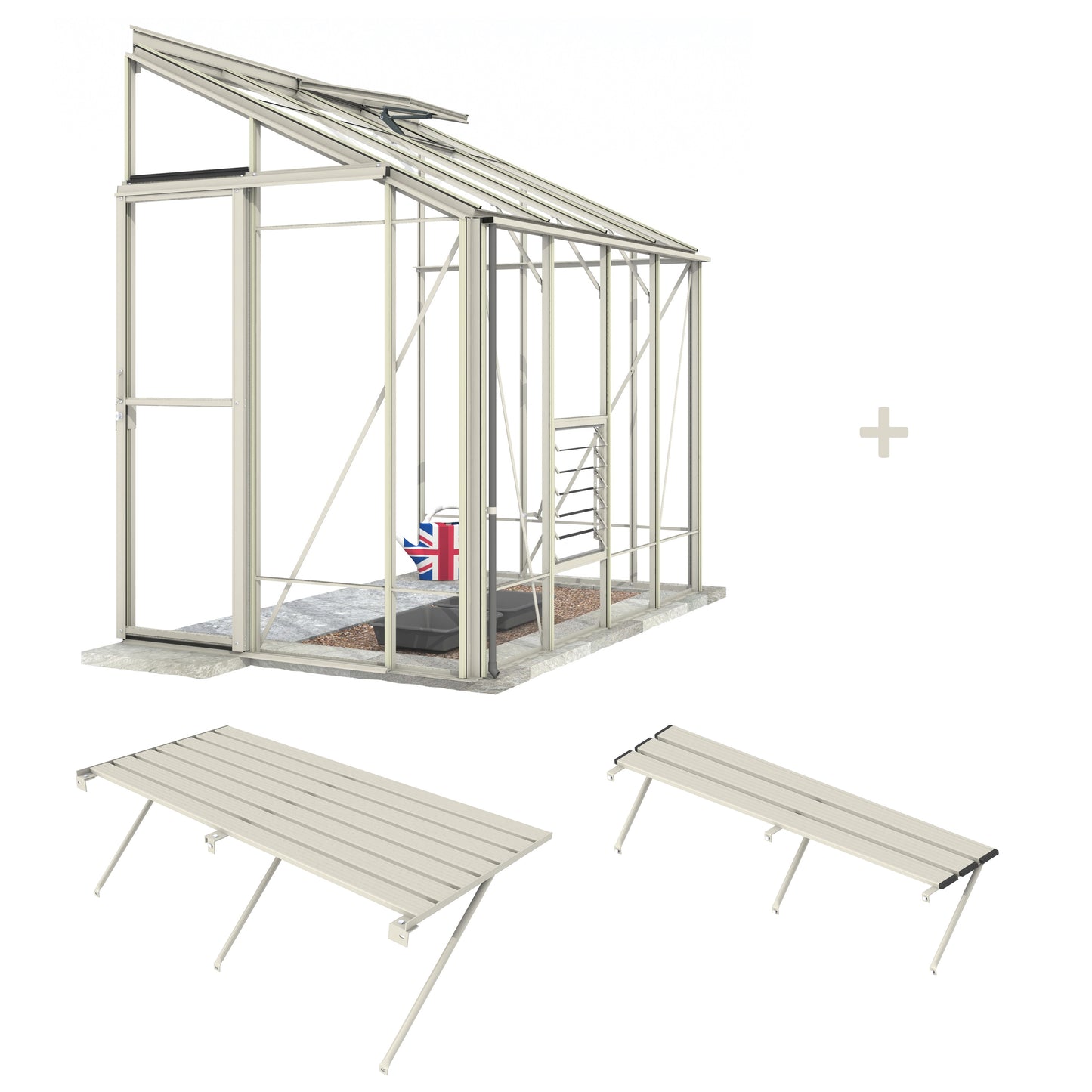 Robinsons 5ft wide LEAN-TO