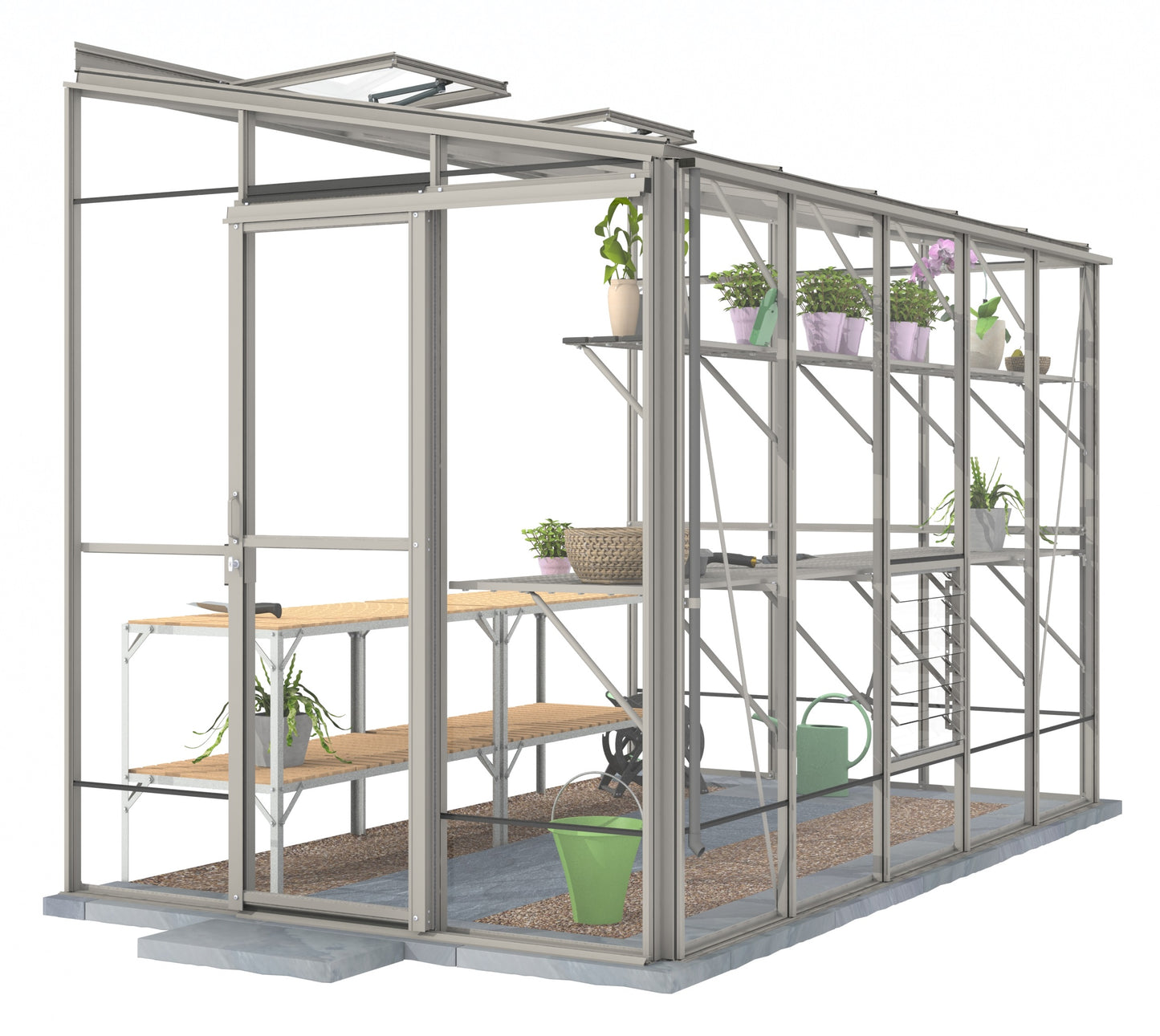 Robinsons 6ft wide LEAN-TO