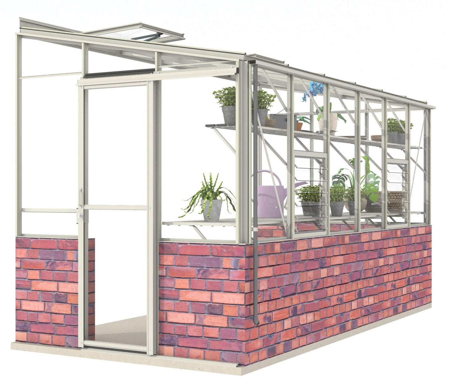 Robinsons 6ft wide LEAN-TO Dwarf Wall