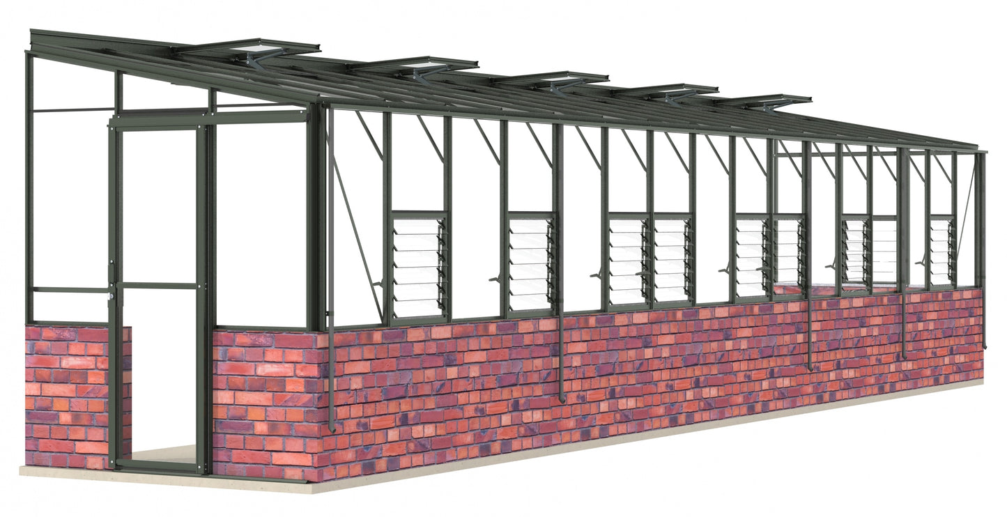 Robinsons 6ft wide LEAN-TO Dwarf Wall