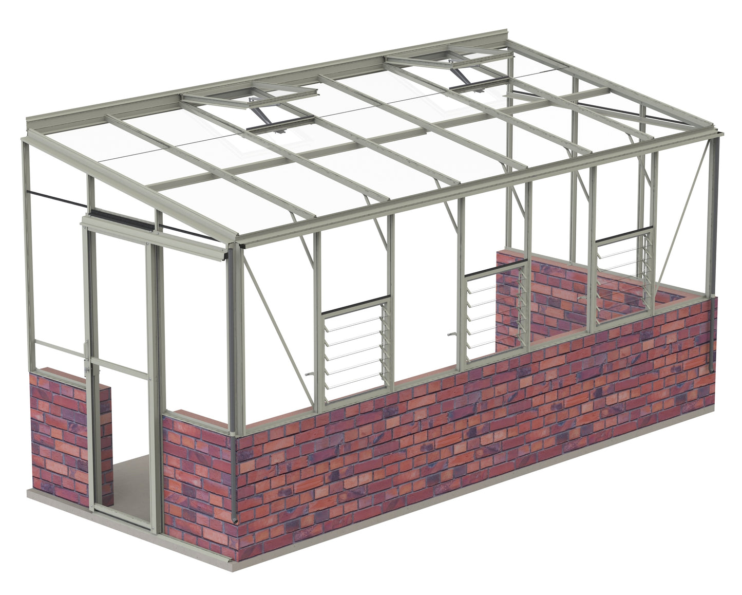 Robinsons 6ft wide LEAN-TO Dwarf Wall