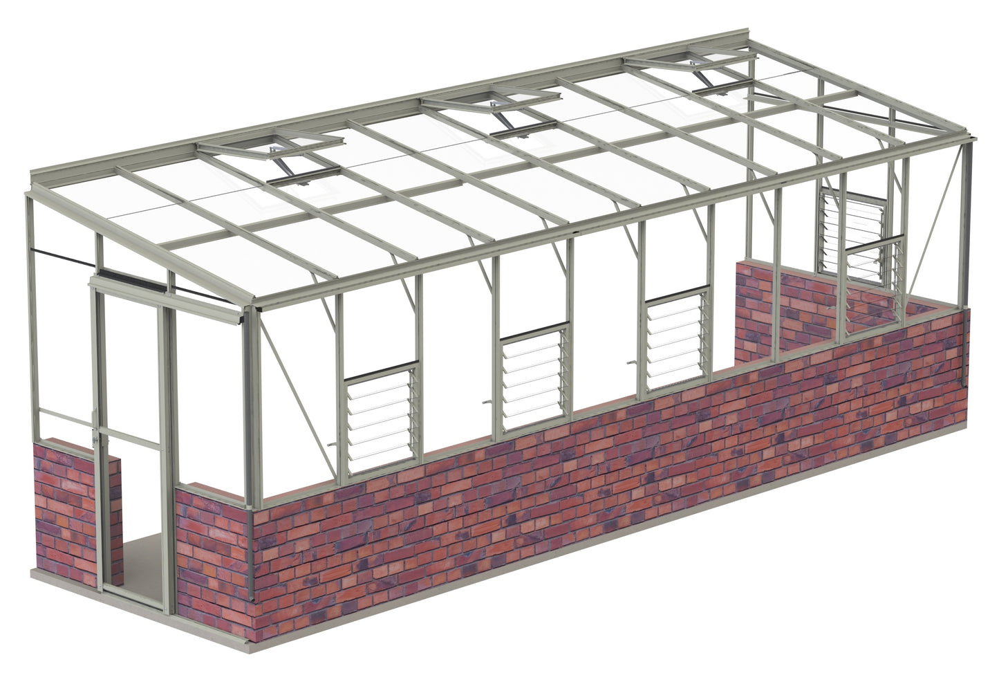 Robinsons 6ft wide LEAN-TO Dwarf Wall