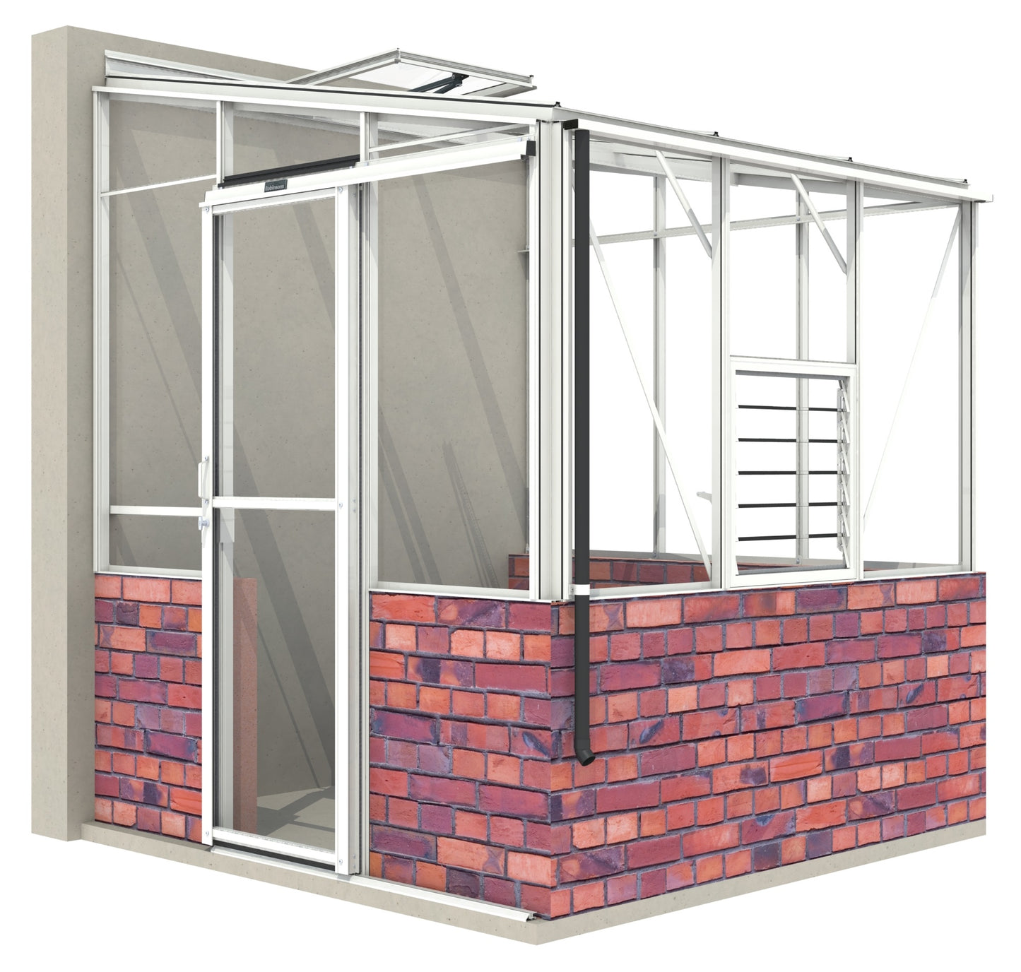 Robinsons 6ft wide LEAN-TO Dwarf Wall