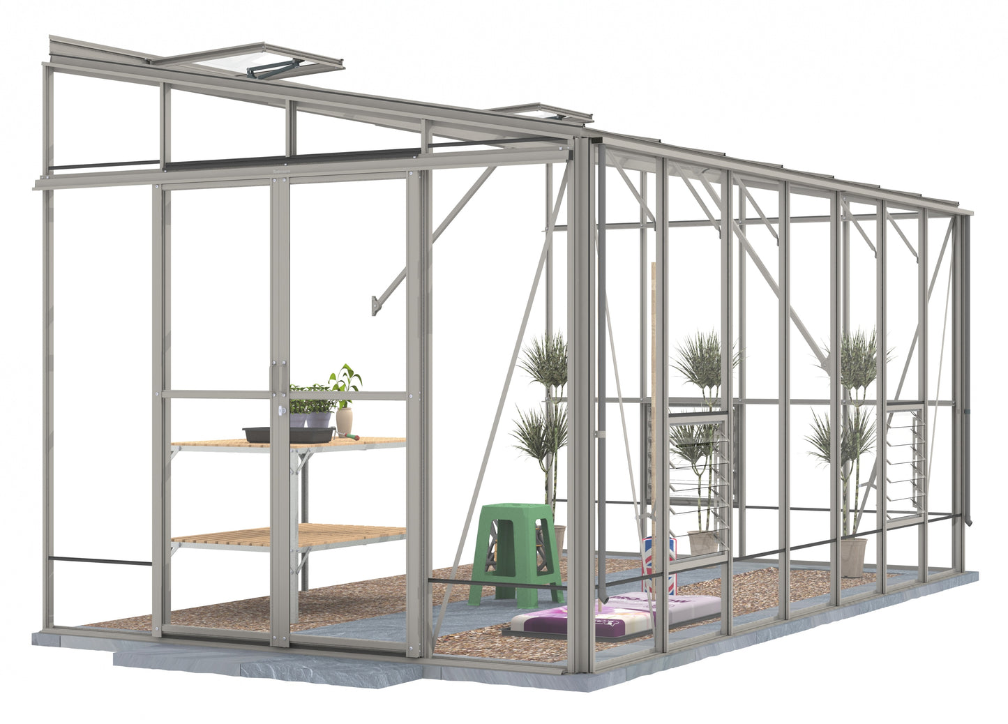 Robinsons 8ft wide LEAN-TO