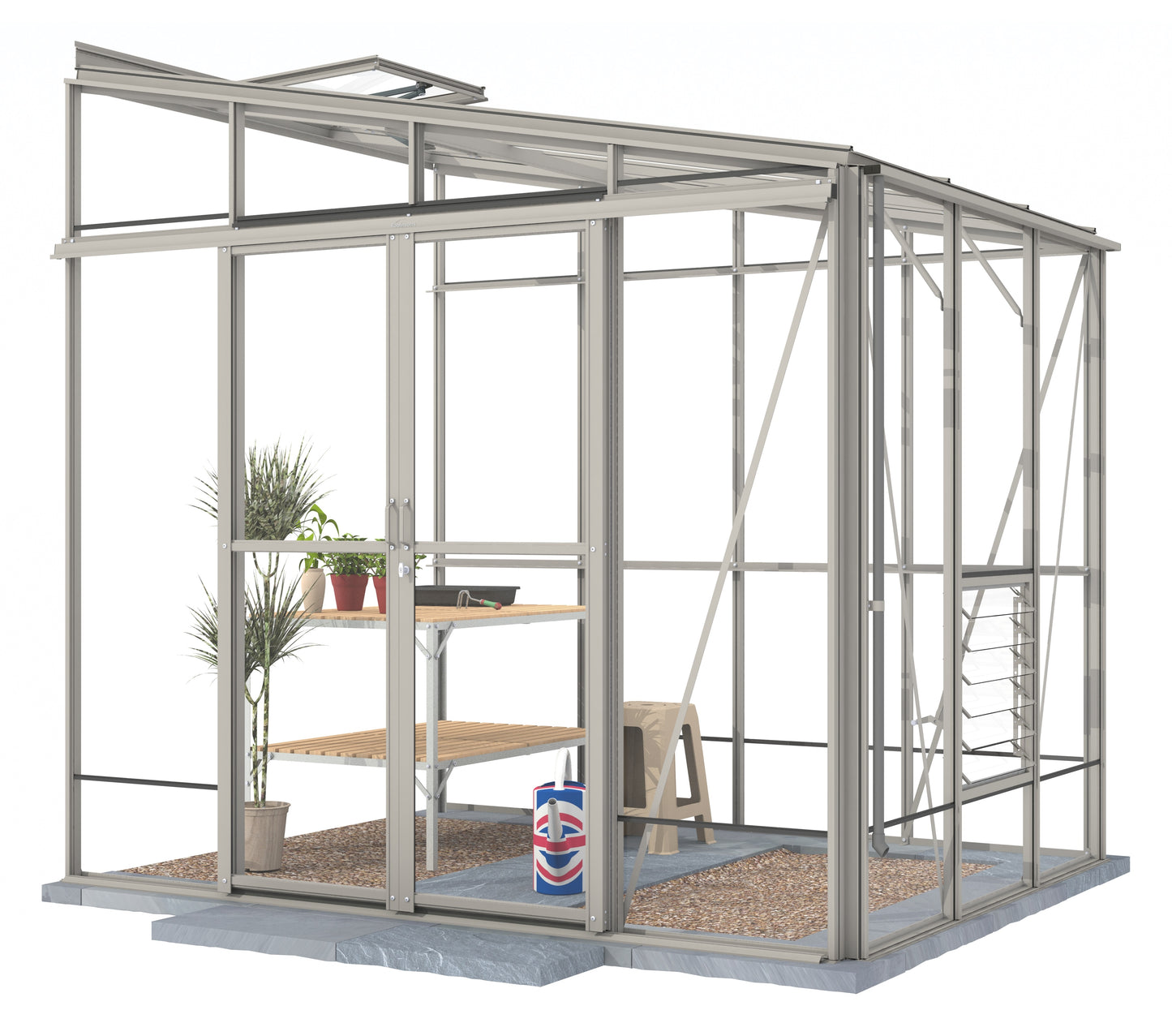 Robinsons 8ft wide LEAN-TO