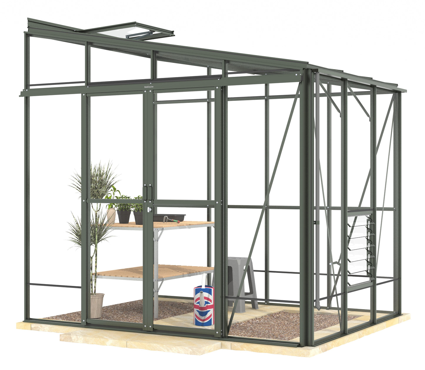 Robinsons 8ft wide LEAN-TO