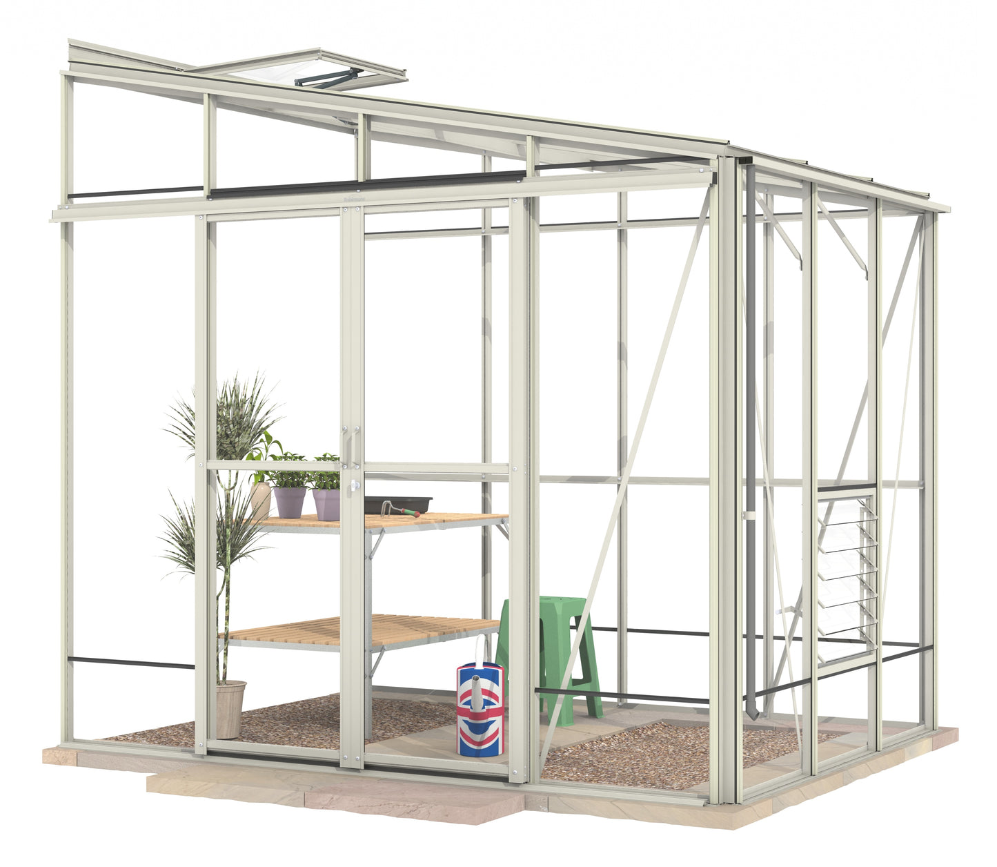 Robinsons 8ft wide LEAN-TO