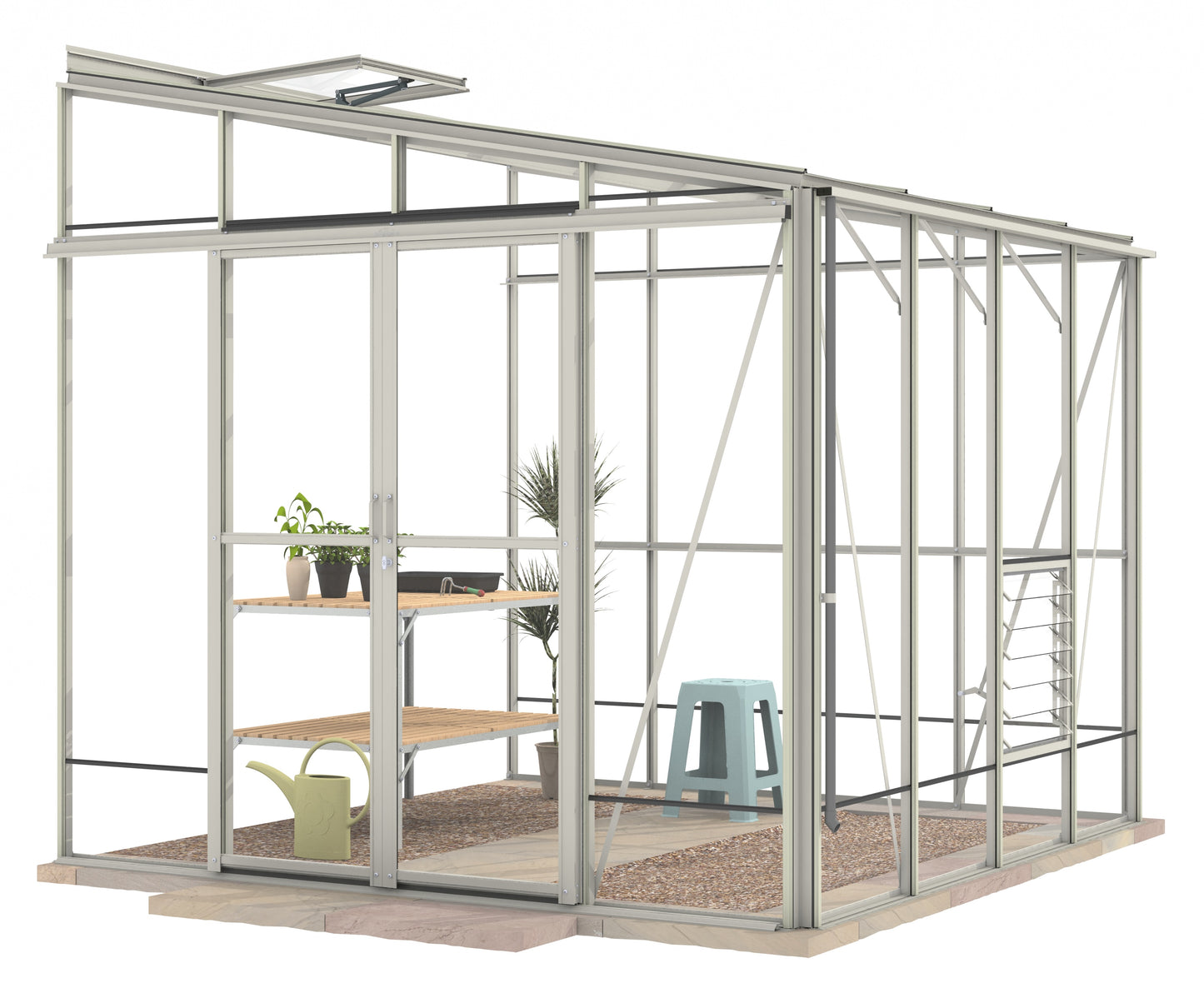 Robinsons 8ft wide LEAN-TO