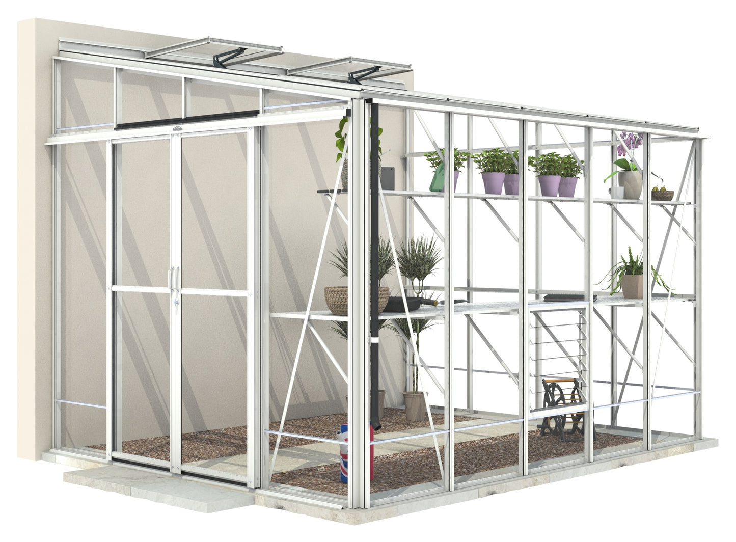 Robinsons 8ft wide LEAN-TO