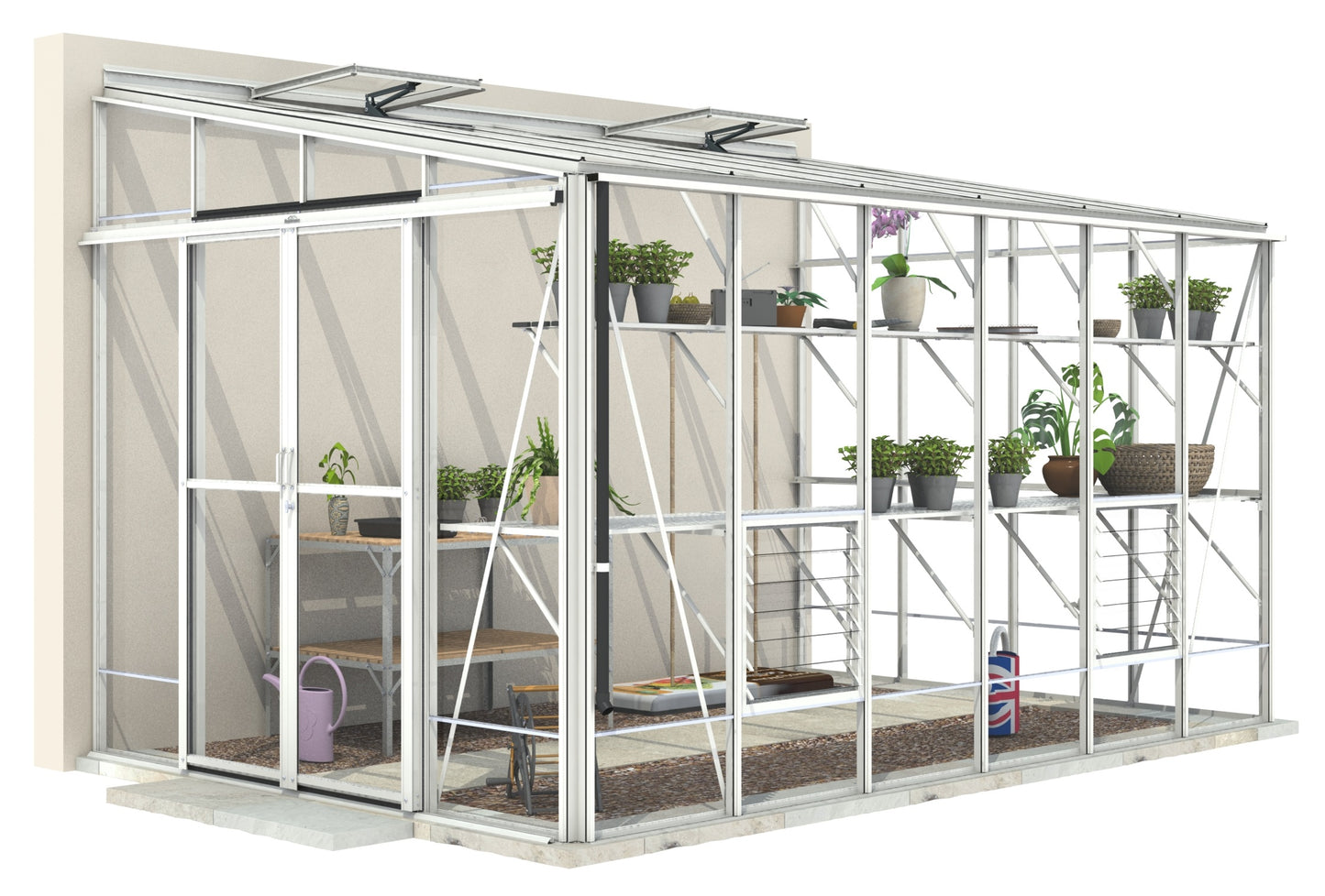 Robinsons 8ft wide LEAN-TO