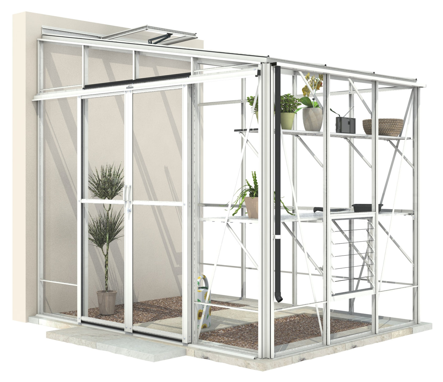 Robinsons 8ft wide LEAN-TO