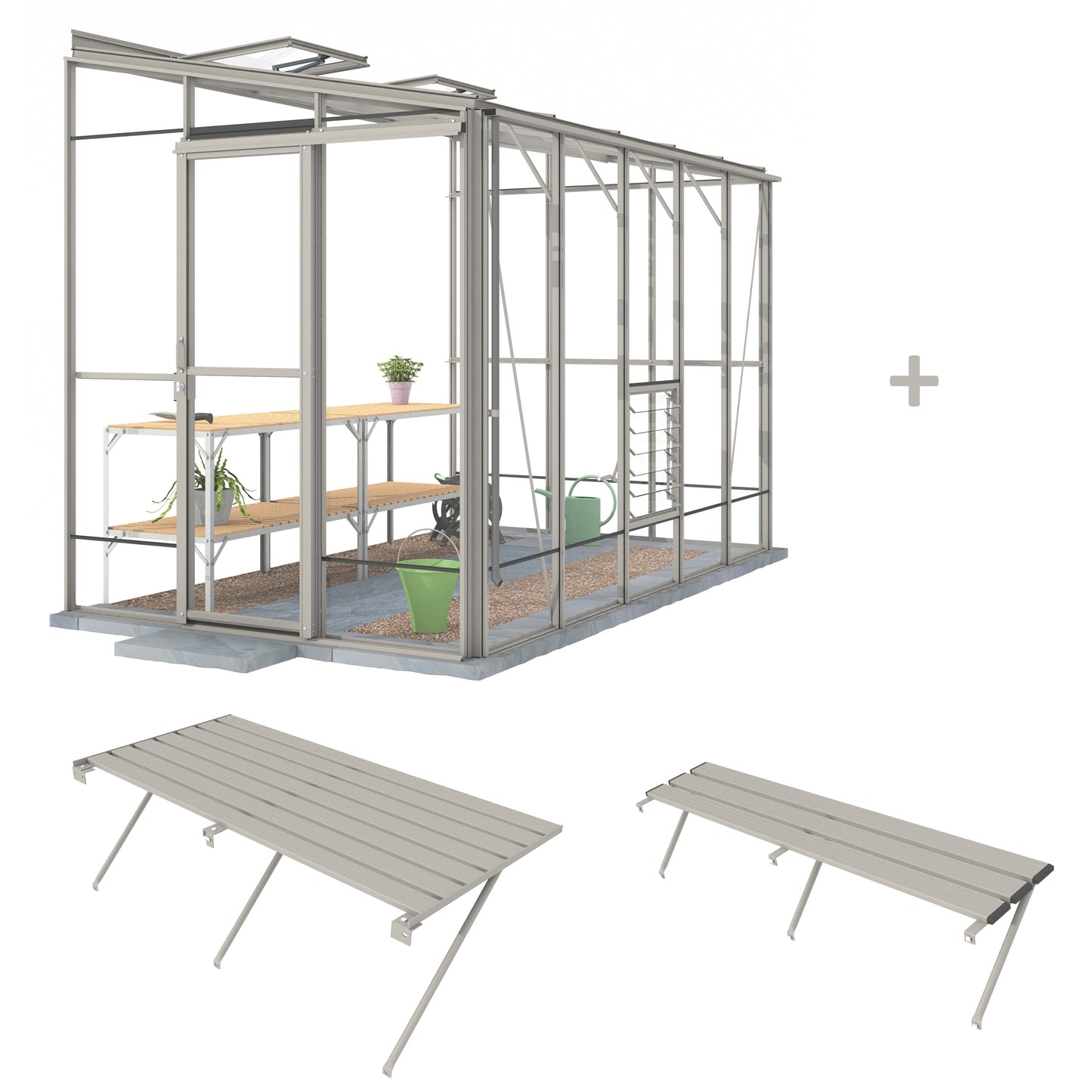 Robinsons 6ft wide LEAN-TO