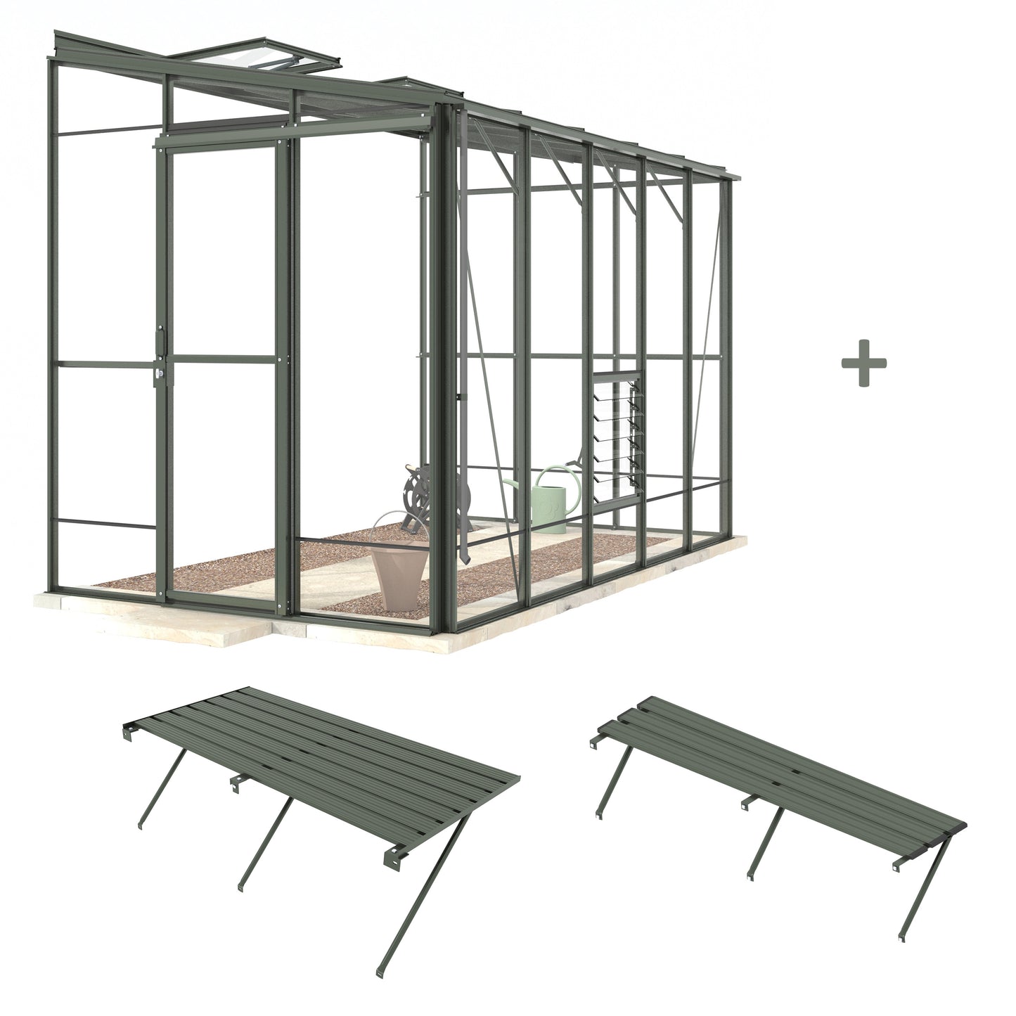 Robinsons 6ft wide LEAN-TO