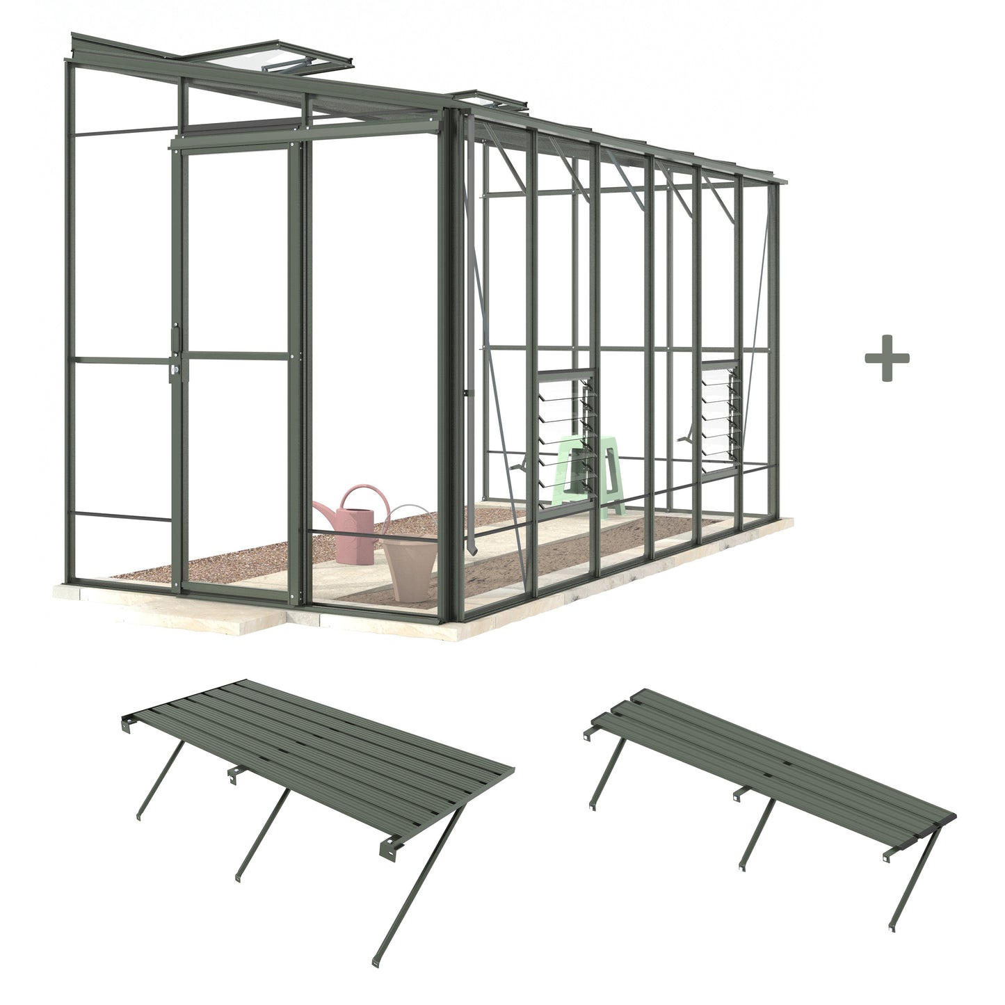 Robinsons 6ft wide LEAN-TO