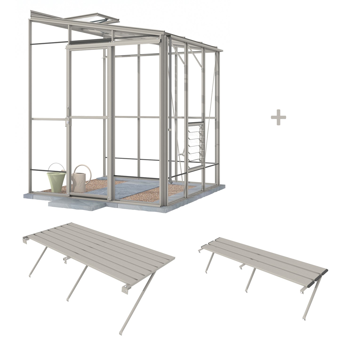 Robinsons 6ft wide LEAN-TO