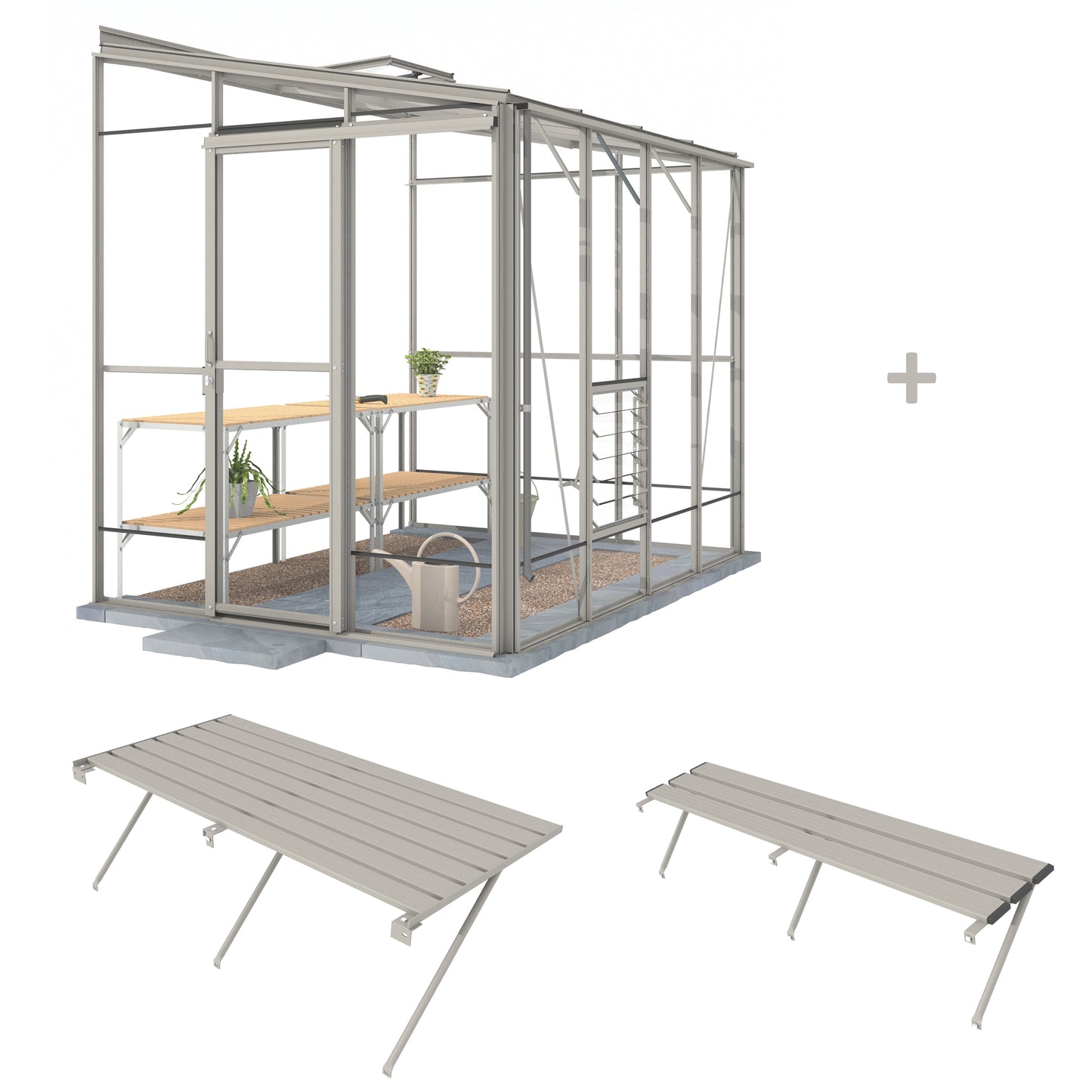 Robinsons 6ft wide LEAN-TO