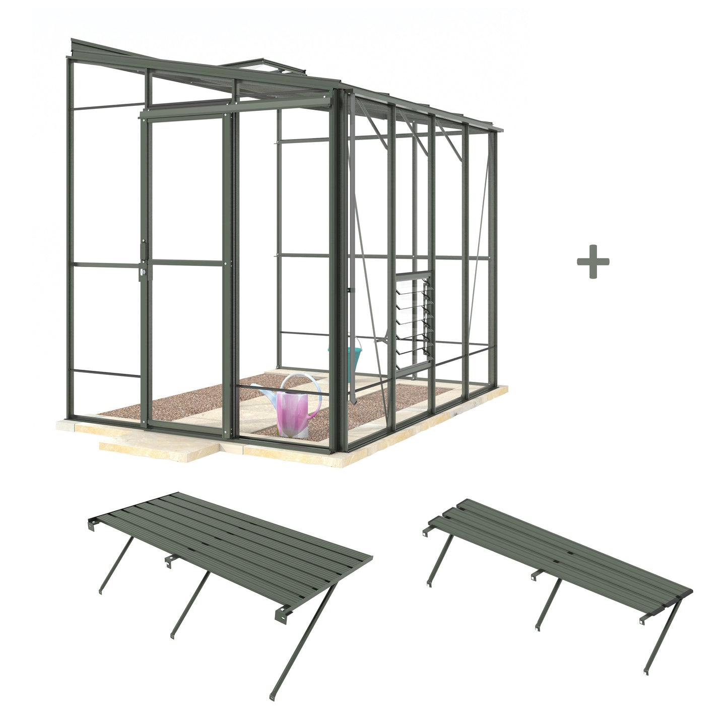 Robinsons 6ft wide LEAN-TO