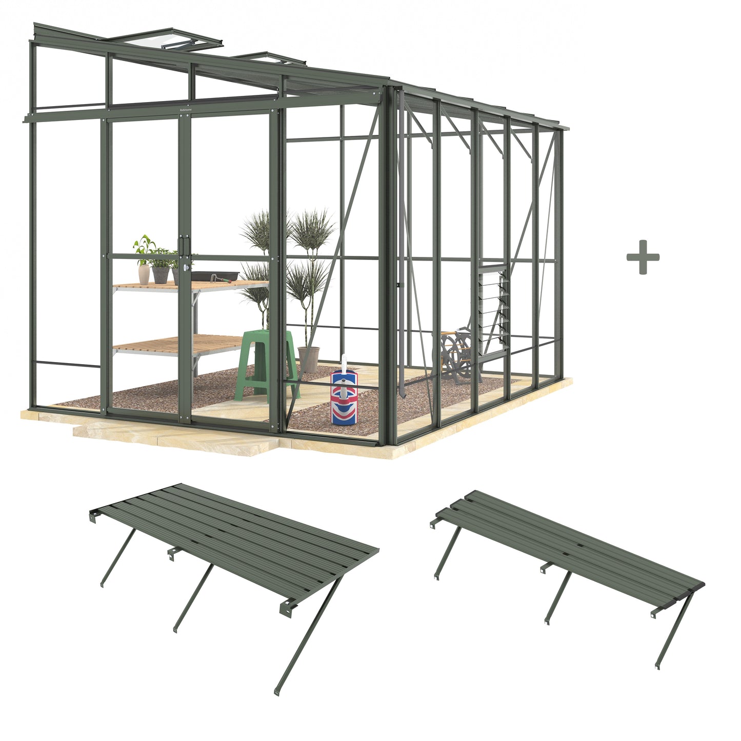 Robinsons 8ft wide LEAN-TO