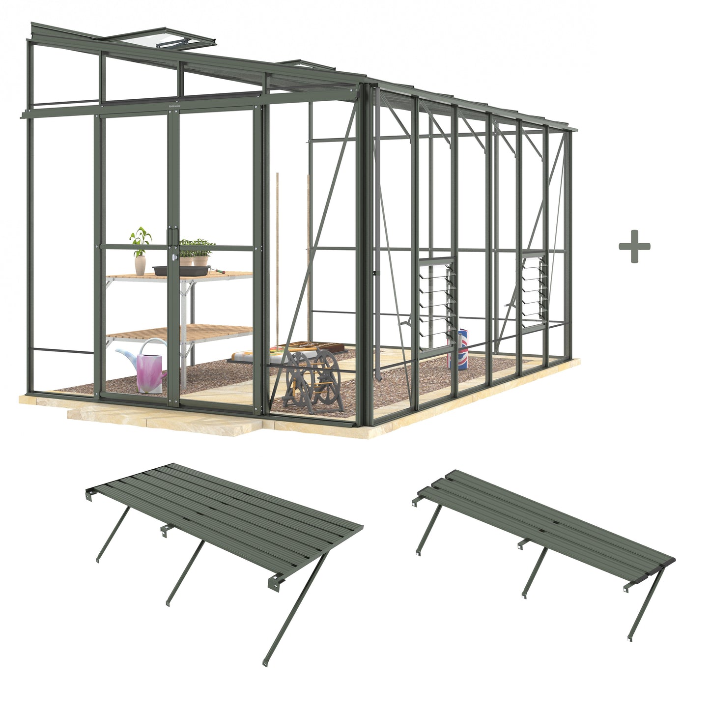 Robinsons 8ft wide LEAN-TO