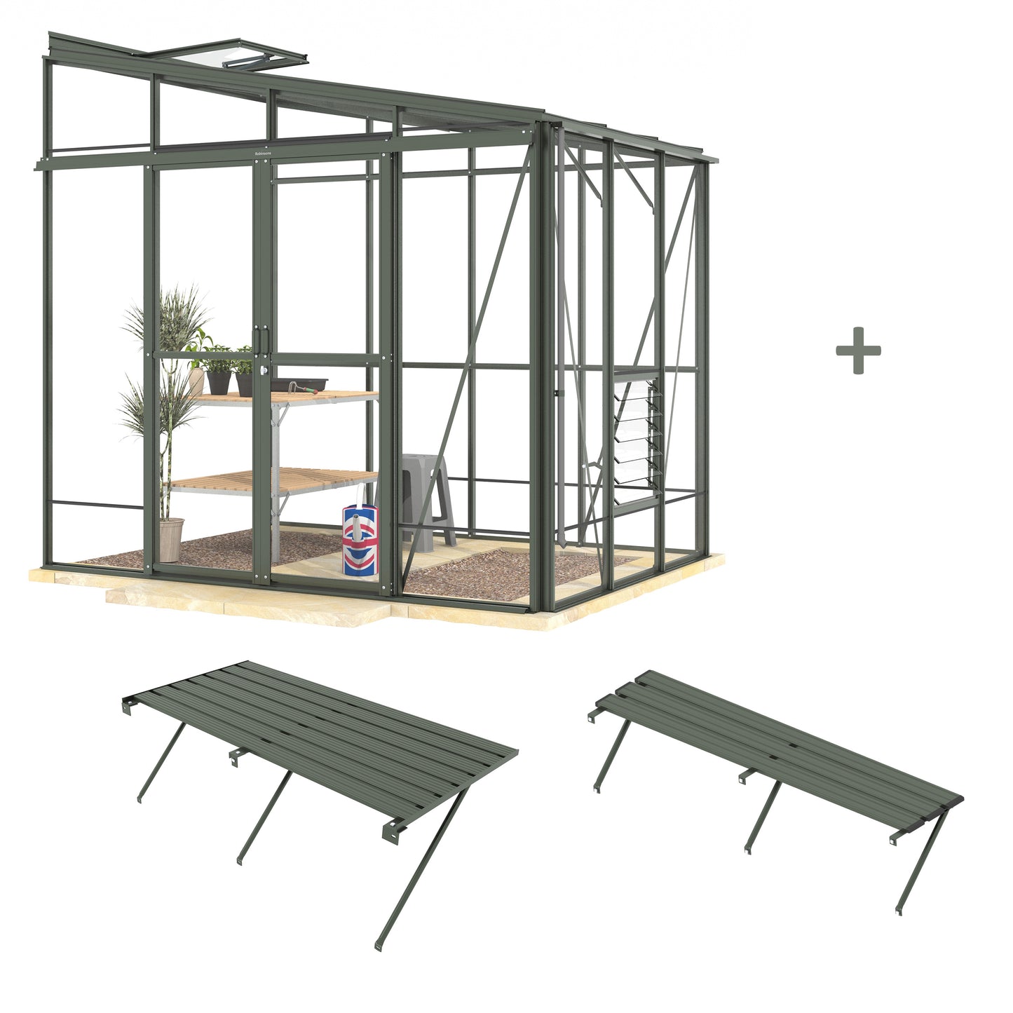 Robinsons 8ft wide LEAN-TO