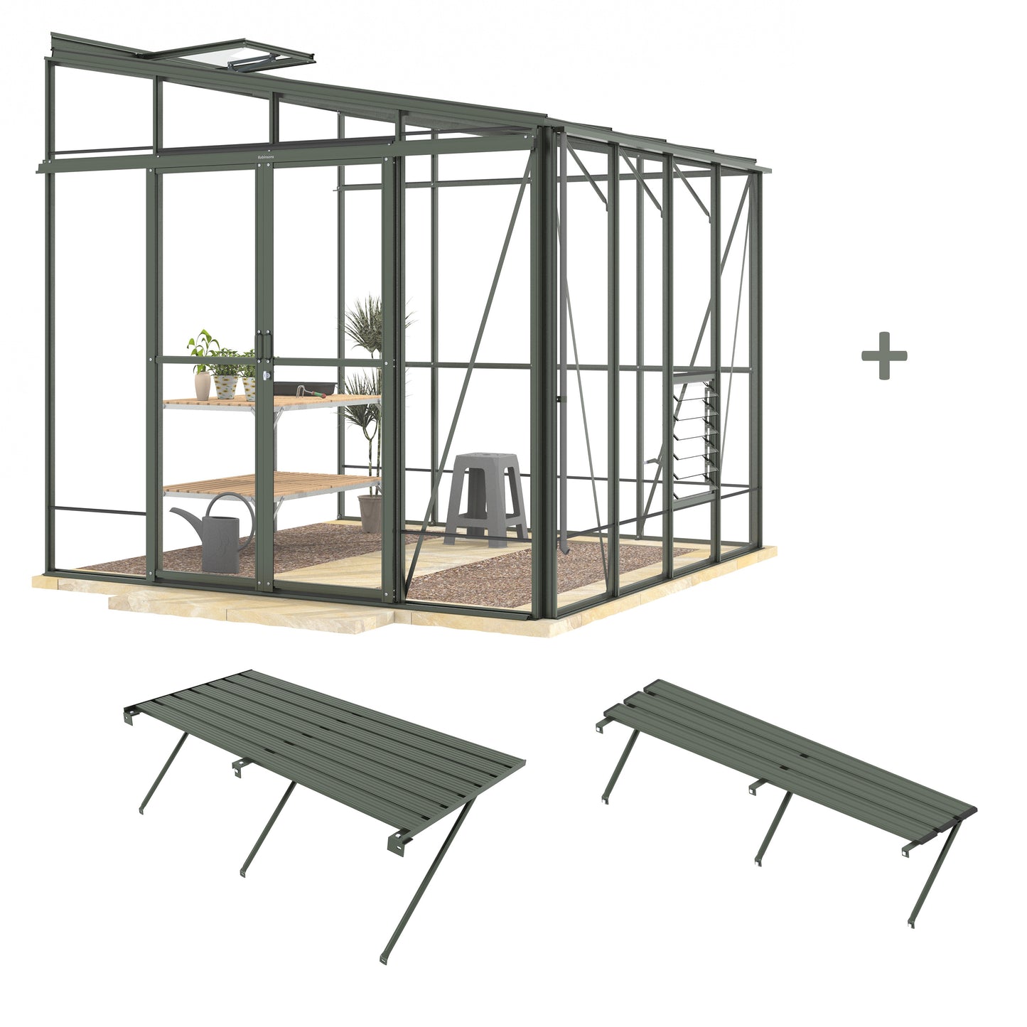 Robinsons 8ft wide LEAN-TO
