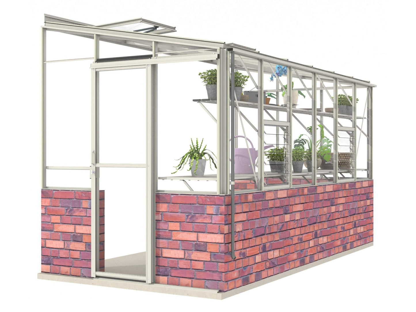Robinsons 6ft wide LEAN-TO Dwarf Wall