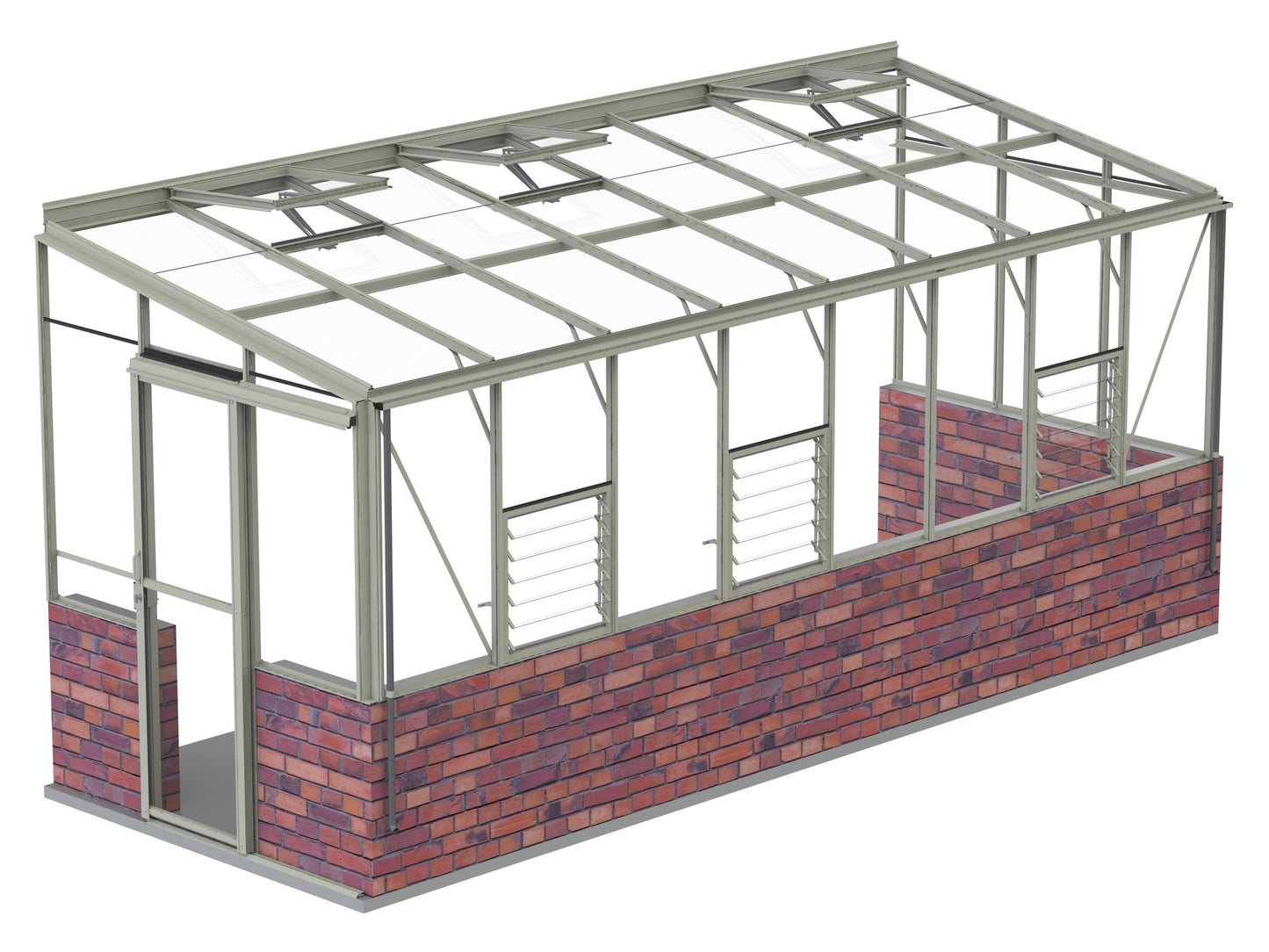 Robinsons 6ft wide LEAN-TO Dwarf Wall