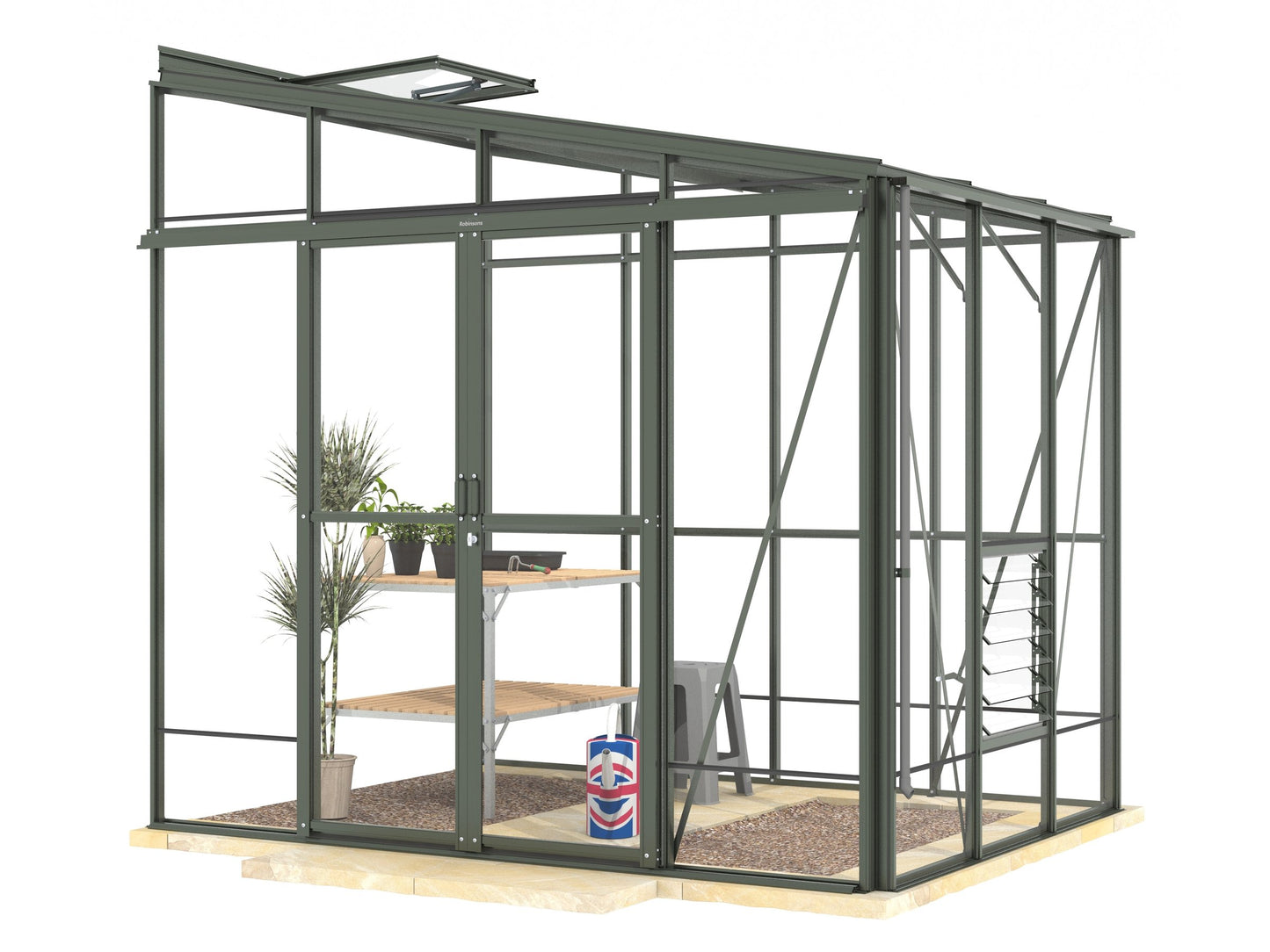 Robinsons 8ft wide LEAN-TO